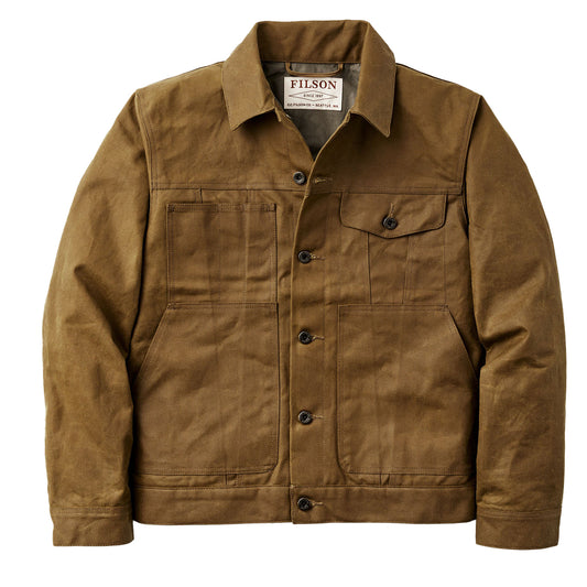 Filson Short Lined Cruiser Jacket Dark Tan - The Sporting Lodge