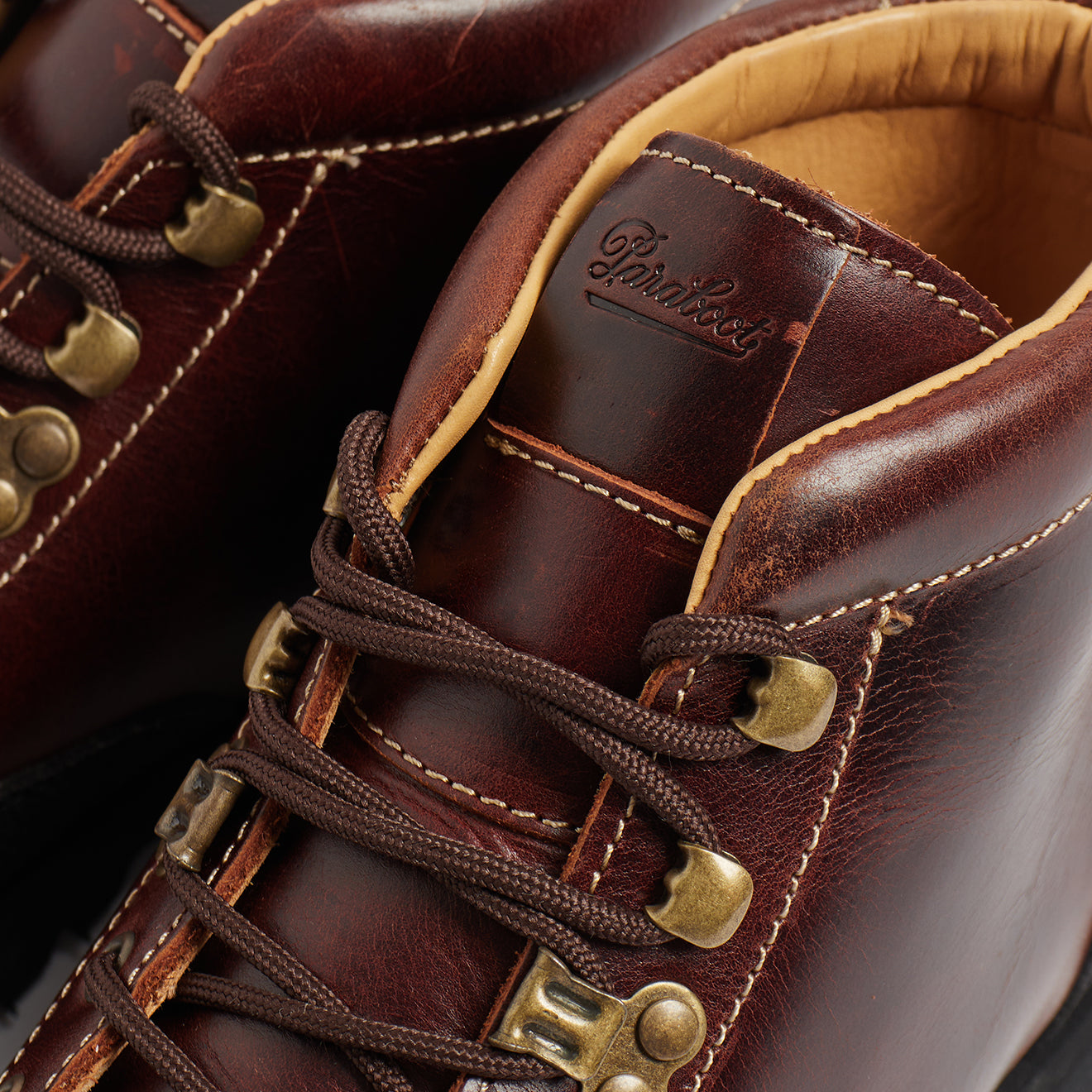 Paraboot Yosemite Smooth Leather Maroon-4