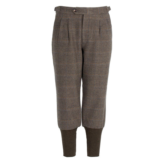 Purdey Tweed 2 Pleat Breek With Storm Cuff Trouser Morlich - The Sporting Lodge