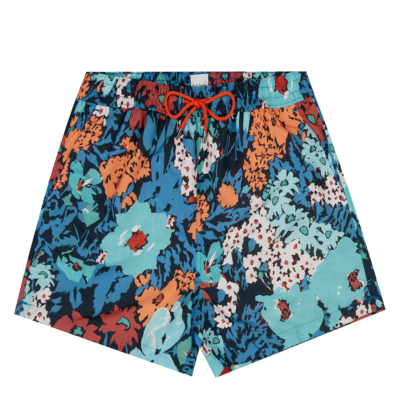 Paul Smith Swim Short Tropical Floral Turquoise