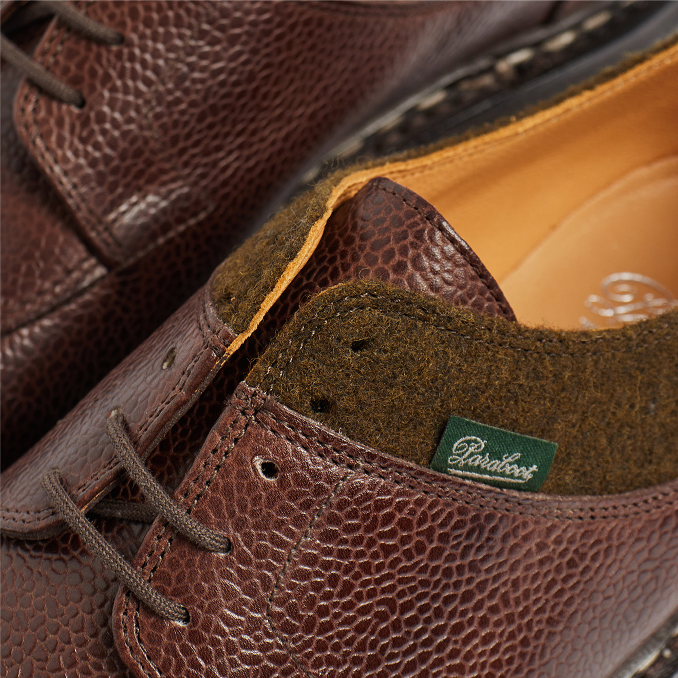 Paraboot Avignon Shoe Maroon / Olive-5
