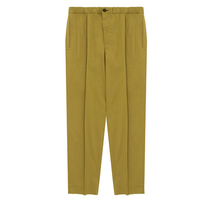 Paul Smith Pleated Elasticated Waist Trouser Military Green