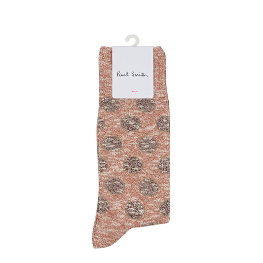 Paul Smith Benny Dot Socks Orange - The Sporting Lodge