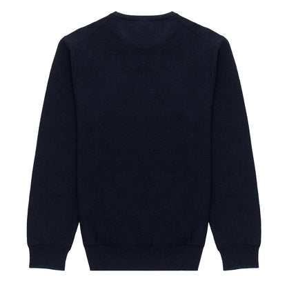 Polo Ralph Lauren Cotton Crewneck Jumper Navy Heather - The Sporting Lodge