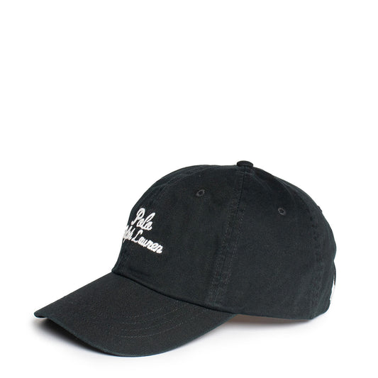 Polo Ralph Lauren Embroidered Twill Ball Cap Black - The Sporting Lodge