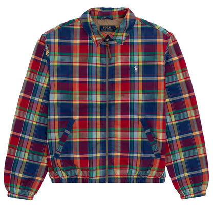 Polo Ralph Lauren Bayport Windbreaker Jacket Madras - The Sporting Lodge