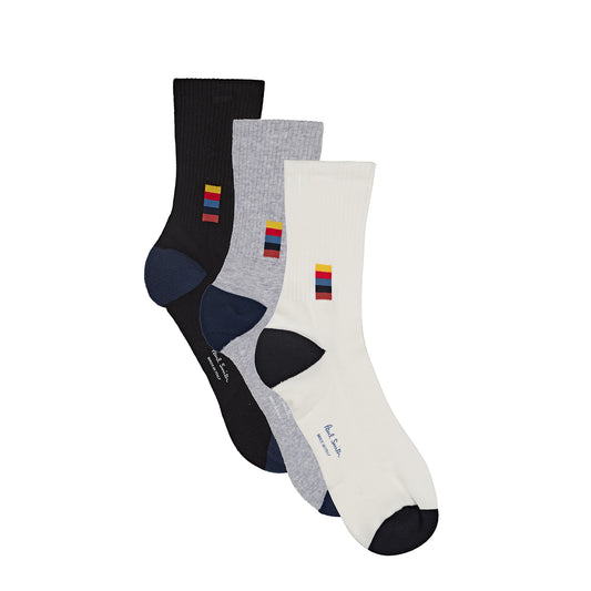 Paul Smith 3-Pack Sock Bright Spot - Multi-Coloured - The Sporting Lodge