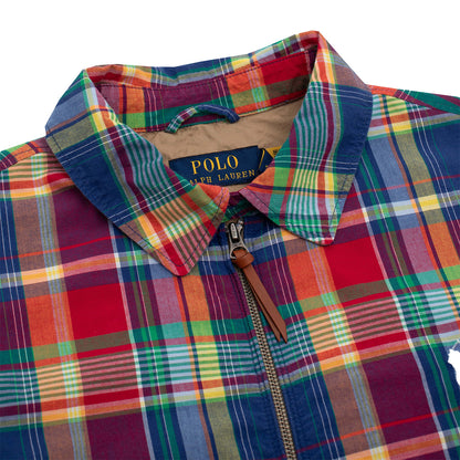 Polo Ralph Lauren Bayport Windbreaker Jacket Madras - The Sporting Lodge