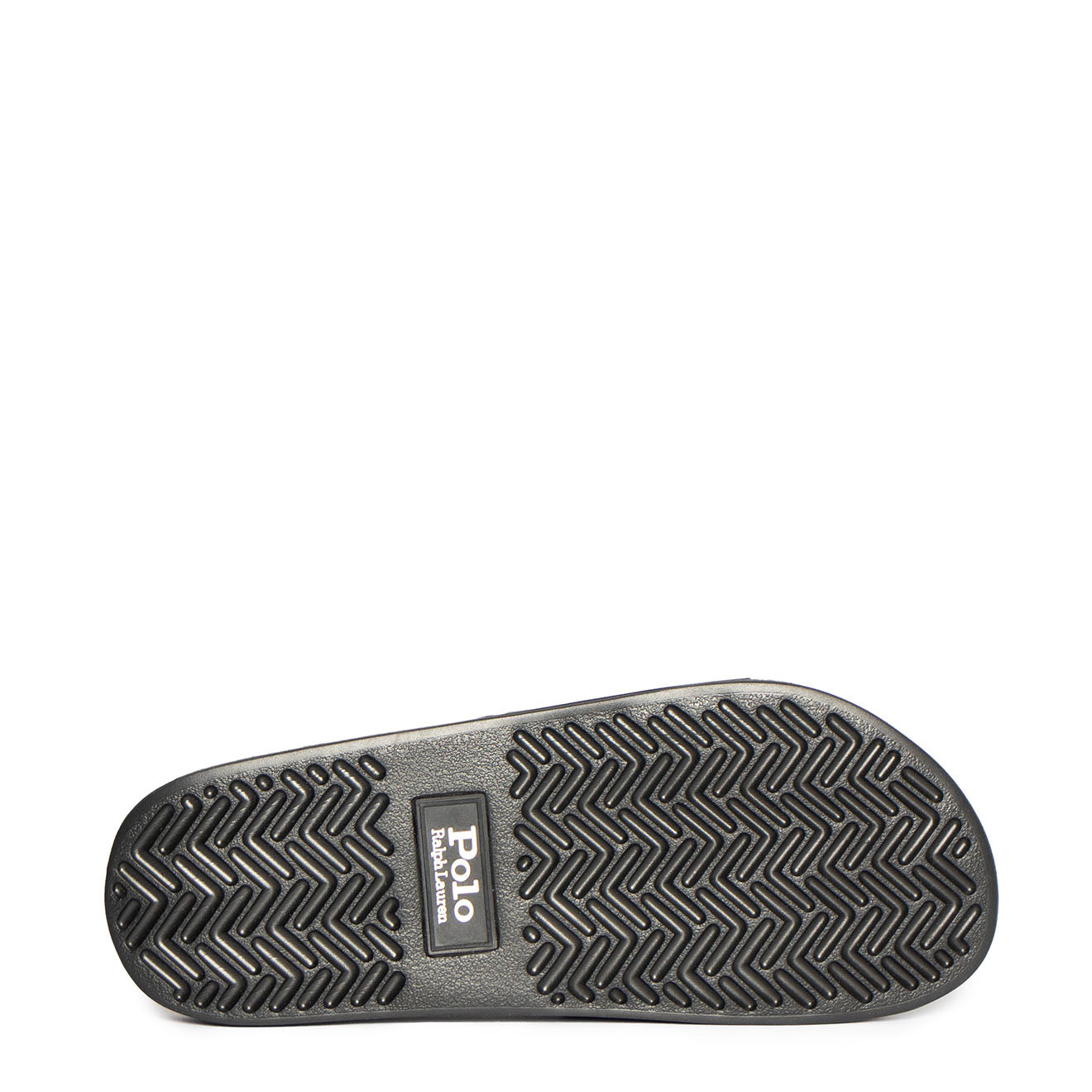 Polo Ralph Lauren Signature Pony Slide Black/White