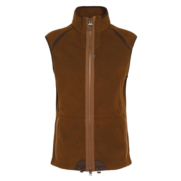 Barbour Langdale Fleece Gilet Rust Brown – The Sporting Lodge