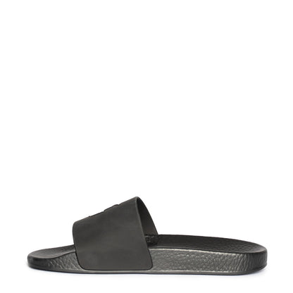 Polo Ralph Lauren Signature Pony Slide Black/White