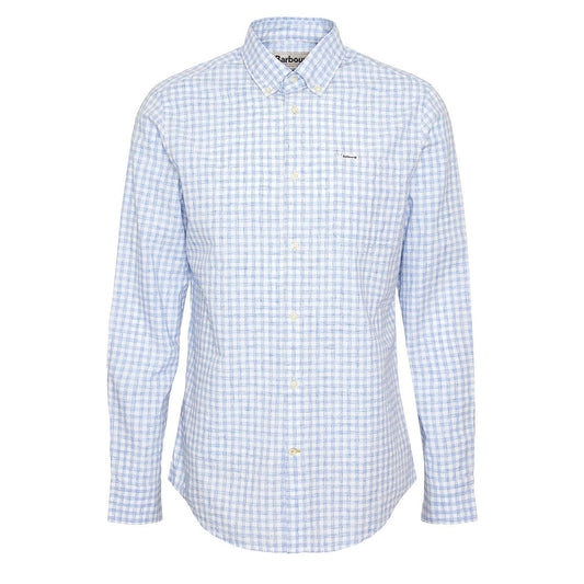 Barbour Kanehill Tailored Shirt Sky - The Sporting Lodge