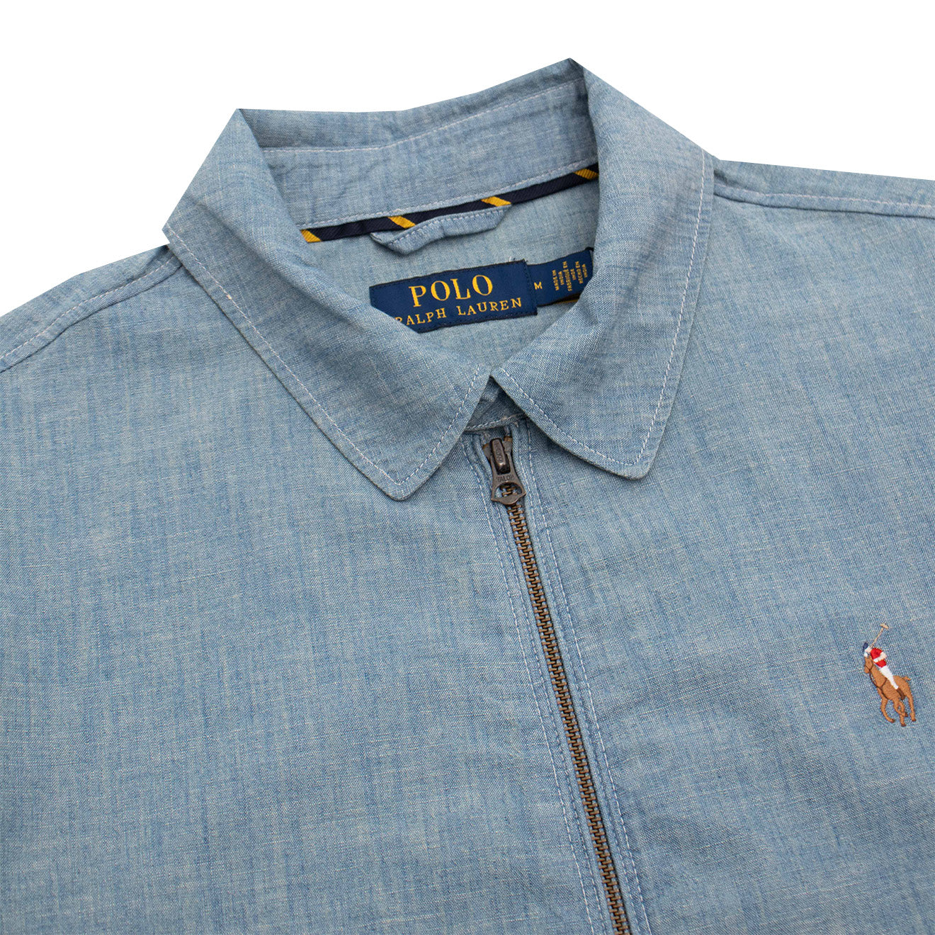 Polo Ralph Lauren Bayport Bayport Indigo Chambray Jacket Chambray - The Sporting Lodge