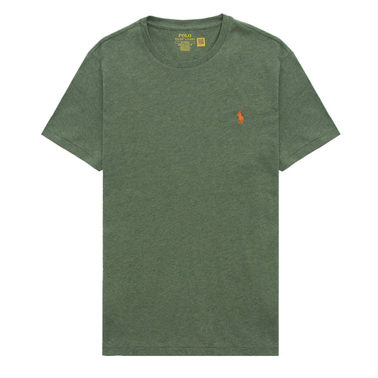 Polo Ralph Lauren Custom Slim Crewneck T-Shirt Cargo Green - The Sporting Lodge