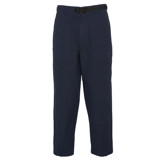 Barbour Grindle Straight-Leg Trousers Classic Navy - The Sporting Lodge
