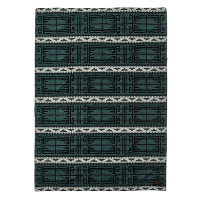 Filson Fire Mountain Blanket Black / Green / Gran - The Sporting Lodge