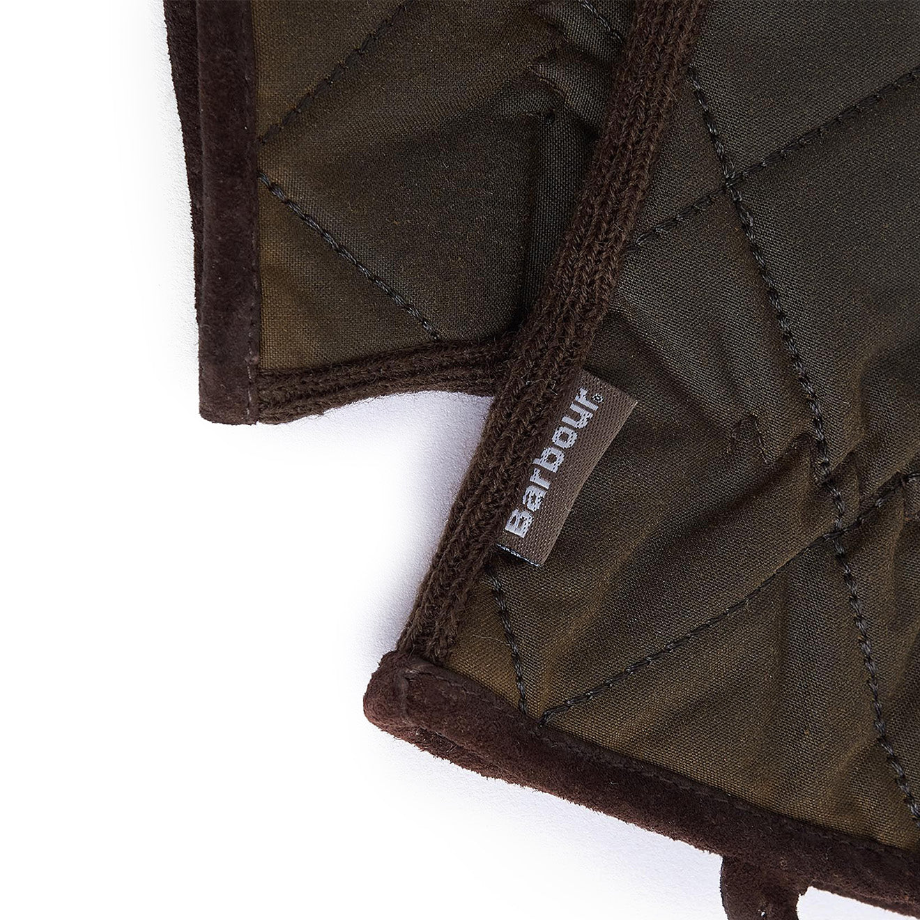 Barbour Winterdale Gloves Olive / Brown - The Sporting Lodge