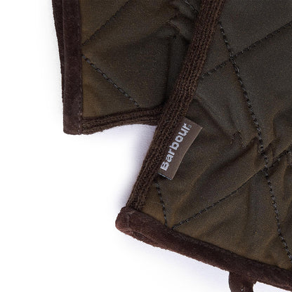 Barbour Winterdale Gloves Olive / Brown - The Sporting Lodge
