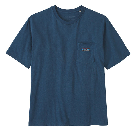 Patagonia Daily Pocket Tee Tidepool Blue - The Sporting Lodge