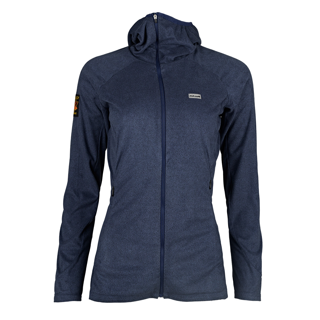 Paramo Womens Alize Fleece Jacket Indigo Blue Marl