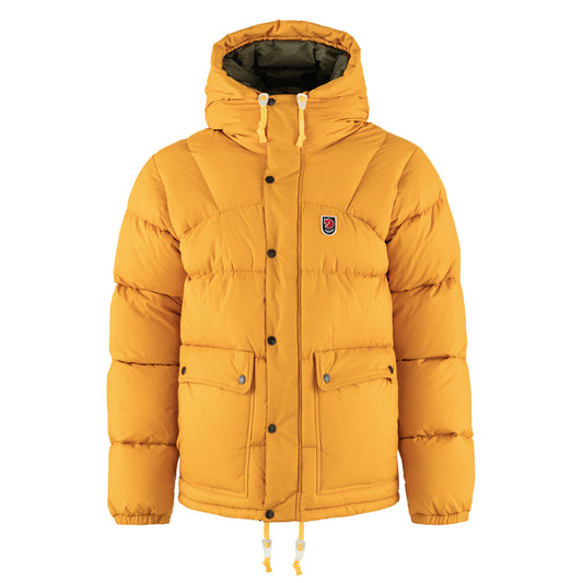 Fjallraven Expedition Down Lite Jacket Mustard Yellow / Green - The Sporting Lodge