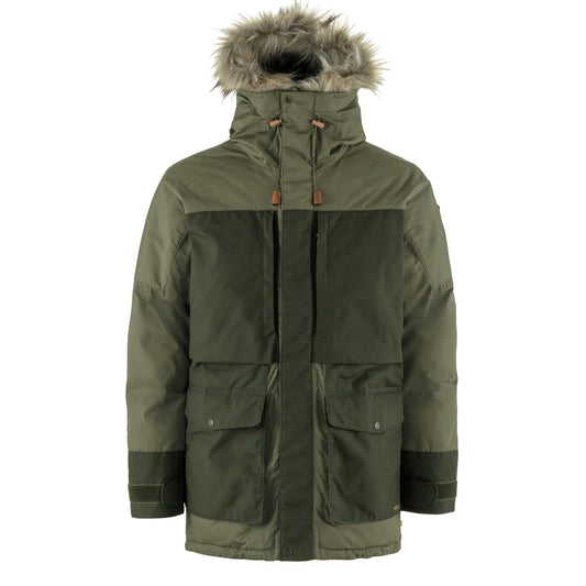 Fjallraven Polar Expedition Parka Laurel Green / Deep Forest - The Sporting Lodge
