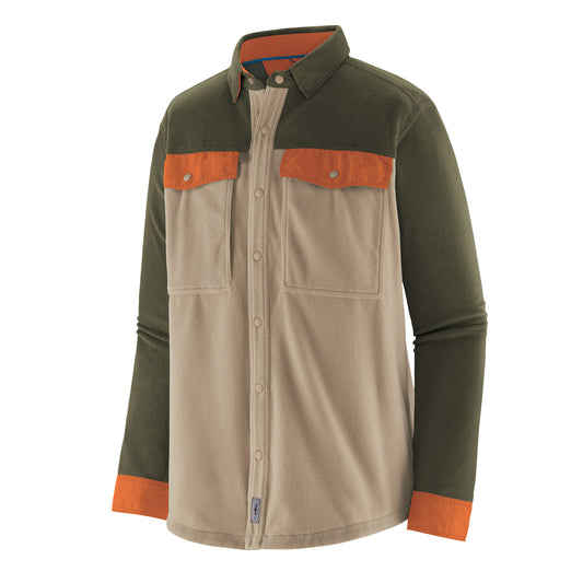 Patagonia L/S Early Rise Snap Shirt Seabird Grey