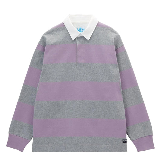 Gramicci Langdon Rugby Shirt L/S Heather / Purple