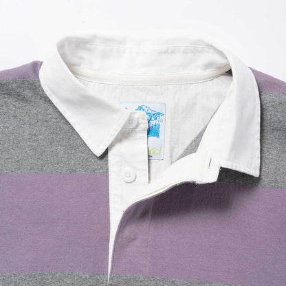 Gramicci Langdon Rugby Shirt L/S Heather / Purple