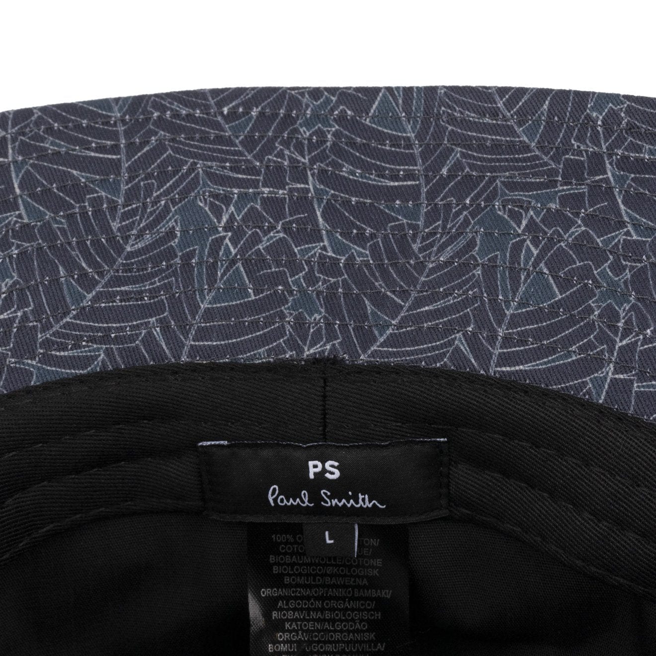 Paul Smith Bucket Hat Print Navy - The Sporting Lodge