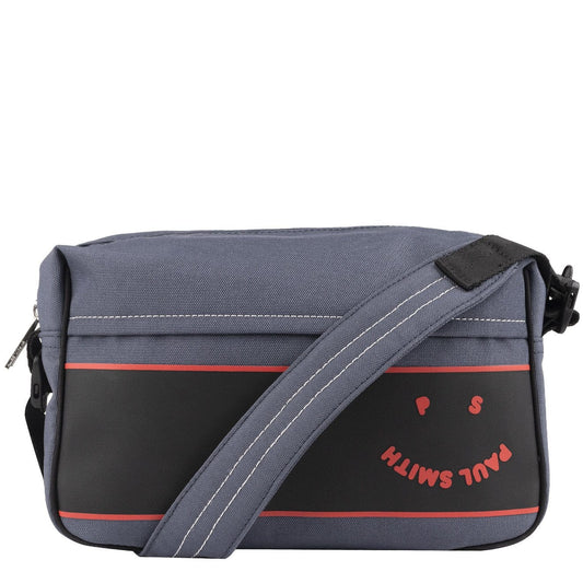 Paul Smith Cross Body Face Logo Bag Navy - The Sporting Lodge