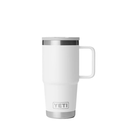 YETI Rambler 20 Oz Travel Straw Mug White - The Sporting Lodge