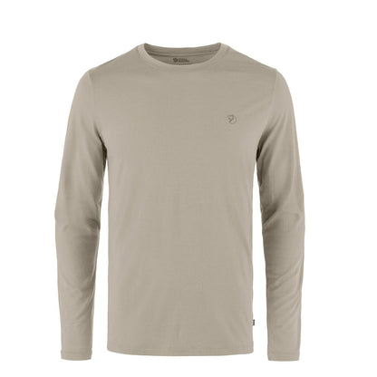Fjallraven Abisko Wool LS T-Shirt Classic Light Fossil - The Sporting Lodge