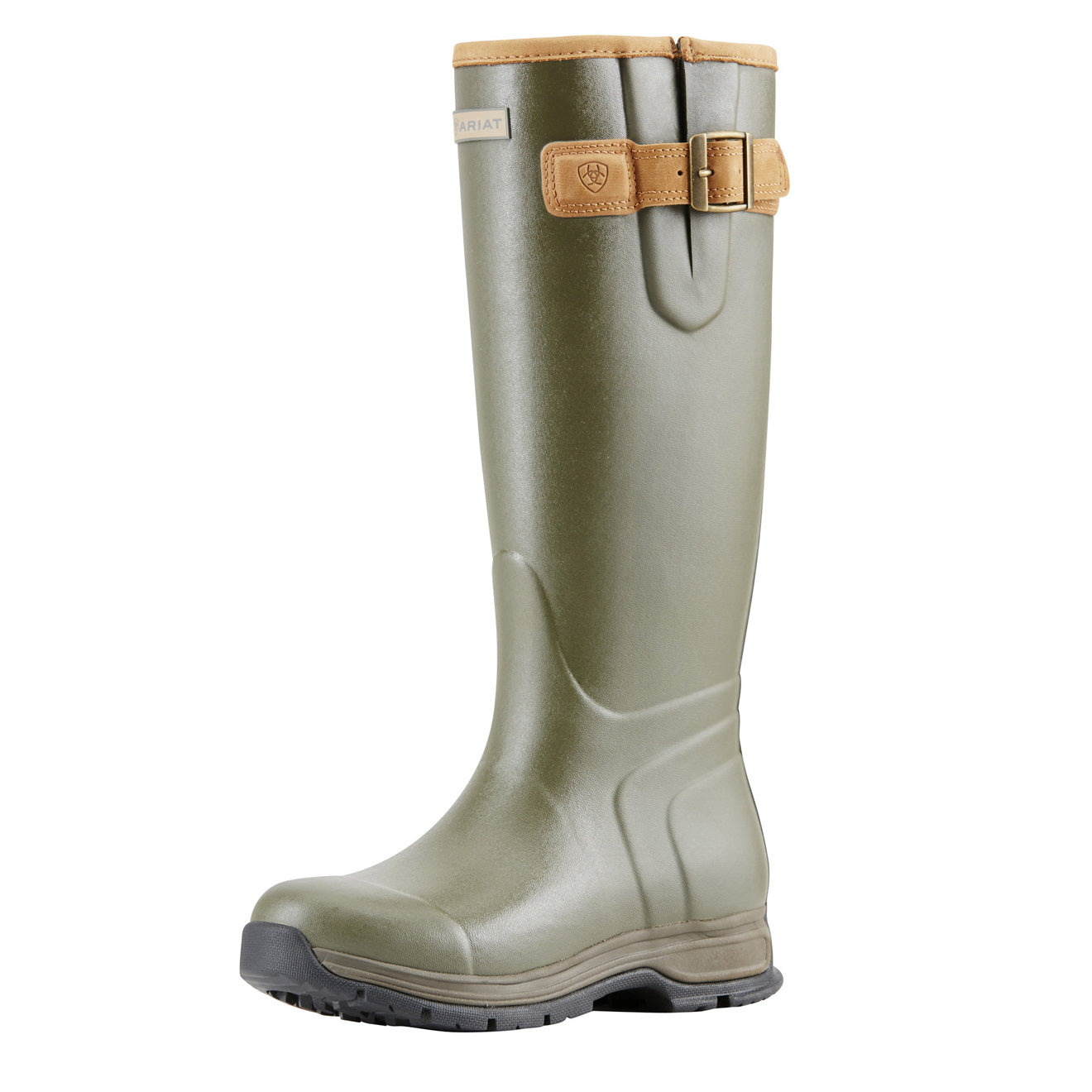 Ariat Womens Burford Insulated Wellington Olive Green-2