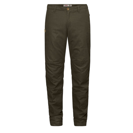 Fjallraven Womens Sormland Tapered Winter Trousers Dark Olive
