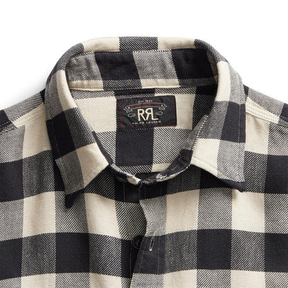 RRL by Ralph Lauren Matlock Work Shirt Black - The Sporting Lodge