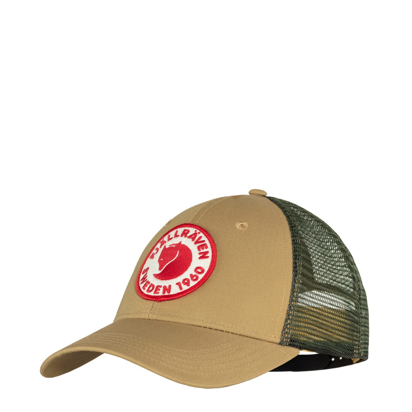 Fjallraven 1960 Logo Langtradarkeps Cap Buckwheat Brown - The Sporting Lodge