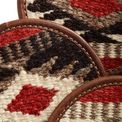 RRL by Ralph Lauren Coaster Set Cream Multi / Brown - The Sporting Lodge