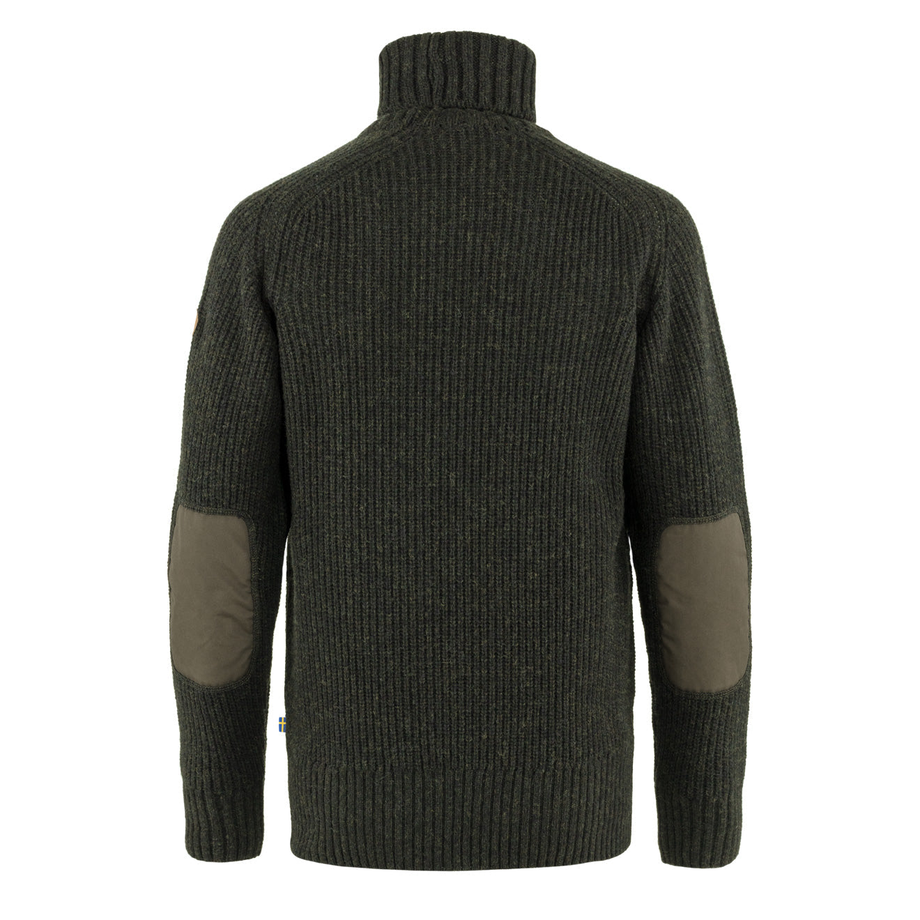 Fjallraven Ovik Roller Neck Sweater Dark Olive - The Sporting Lodge