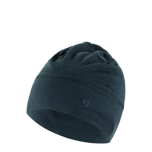 Fjallraven Abisko Lite Wool Beanie Dark Navy - The Sporting Lodge