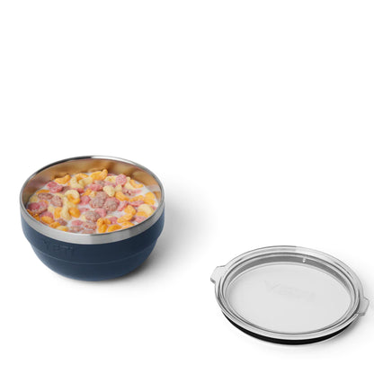 YETI Rambler Small Insulated Bowl Navy - The Sporting Lodge