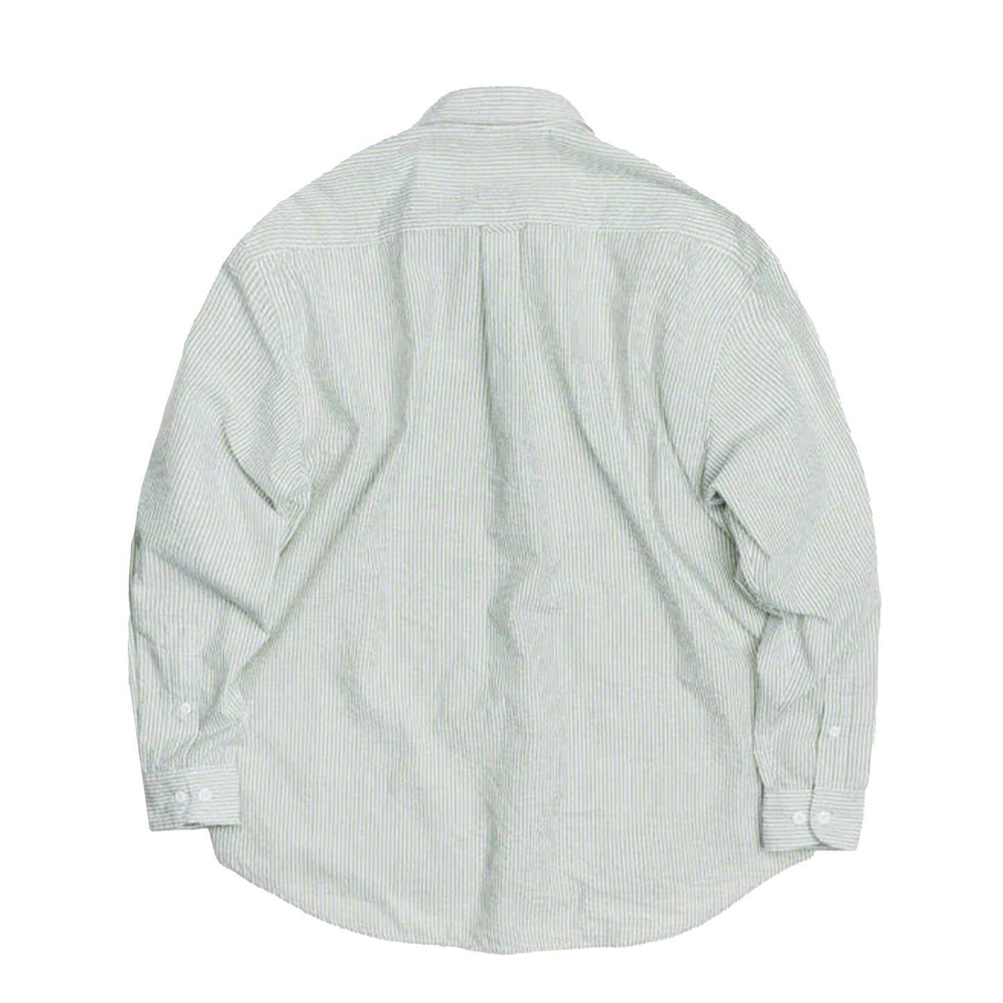 Frizmworks OG Stripe Seersucker Shirt Green - The Sporting Lodge