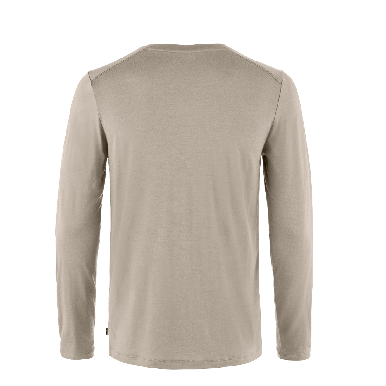 Fjallraven Abisko Wool LS T-Shirt Classic Light Fossil - The Sporting Lodge