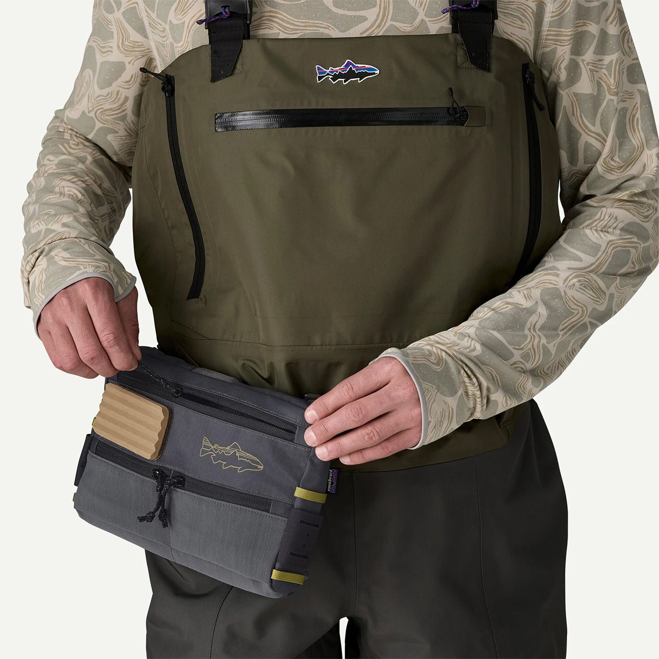 Patagonia Stealth Switch Pack 3L Bobcat Brown - The Sporting Lodge