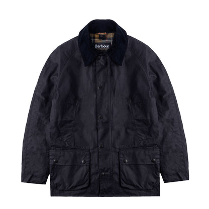 Barbour Ashby Waxed Jacket Navy - The Sporting Lodge