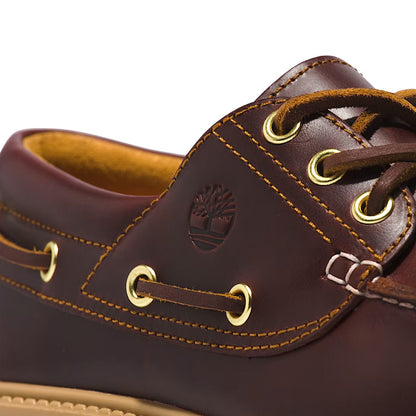 Timberland Womens Stone Street Platform Boat Shoe Rootbeer - The Sporting Lodge