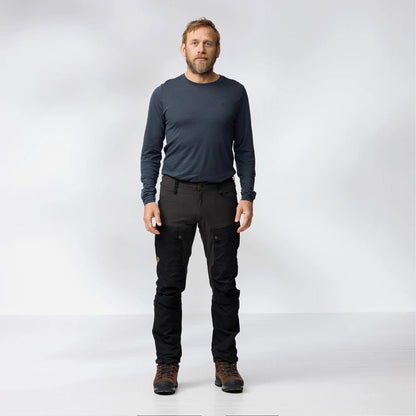 Fjallraven Abisko Wool LS T-Shirt Classic Light Fossil - The Sporting Lodge