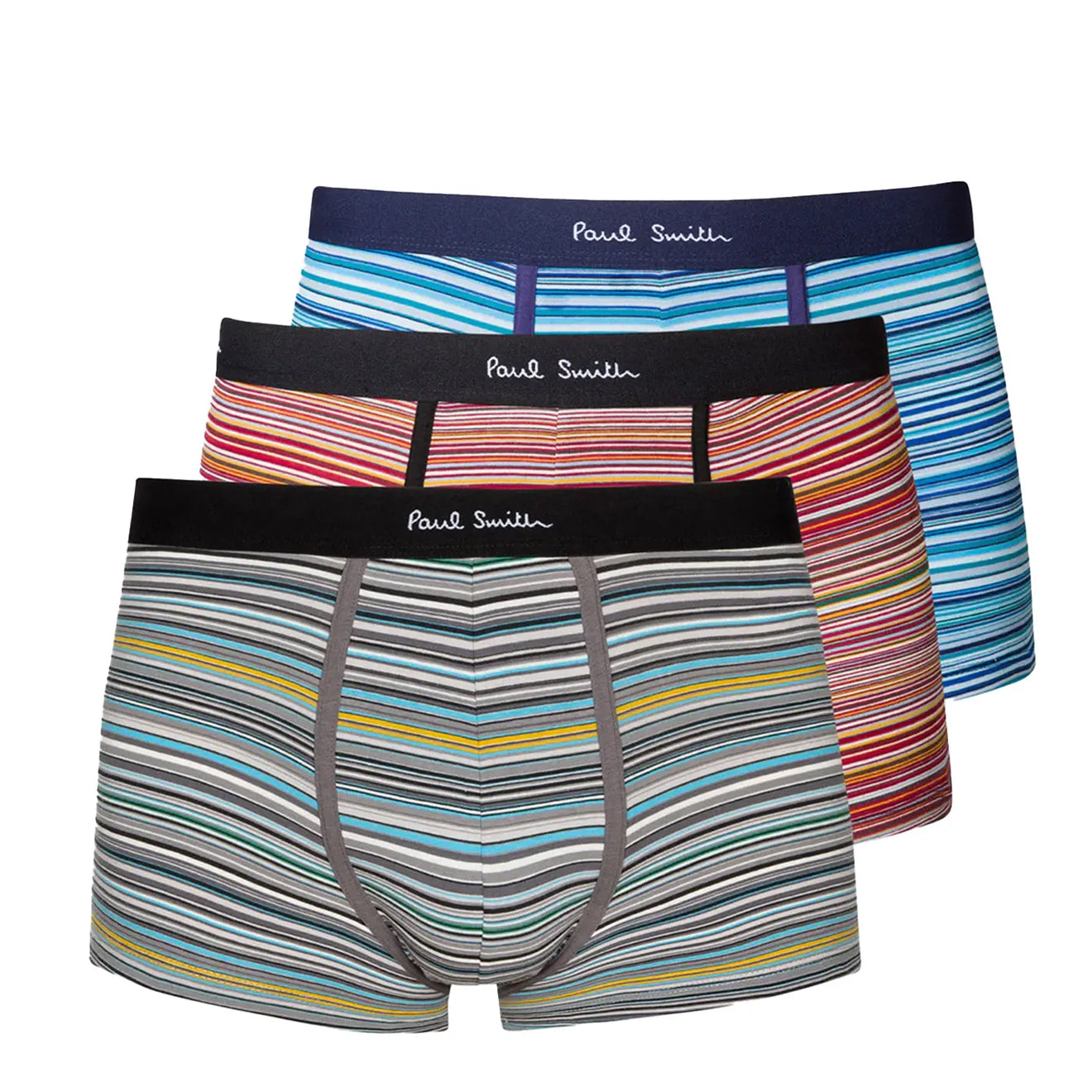 Paul Smith Boxer Briefs Three Pack Sign Mix Multi - The Sporting Lodge