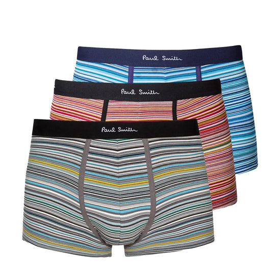 Paul Smith Boxer Briefs Three Pack Sign Mix Multi