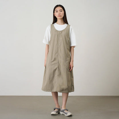 Gramicci Womens Nylon Dress Milk Tea
